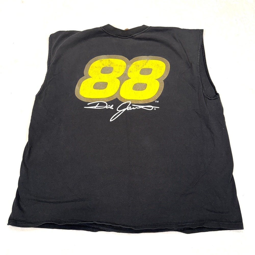 VTG Dale Jarrett #88 NASCAR Racing Tank Top Men 2XL Black Winners Circle Graphic - Picture 2 of 6